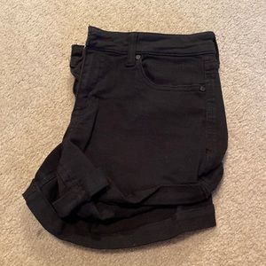 Black shorts - size 4